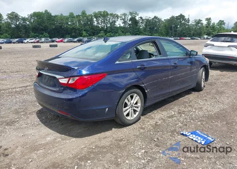 2013 Hyundai Sonata Gls from USA, damaged, VIN 5NPEB4AC5DH671396